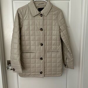 Quilted overcoat